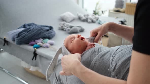 Newborn Baby Photoshoot Process