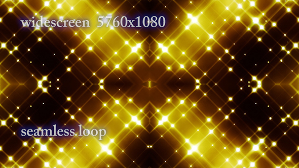 Widescreen Gold Glowing Pattern alt