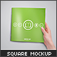 Square Brochure Mock-up - GraphicRiver Item for Sale