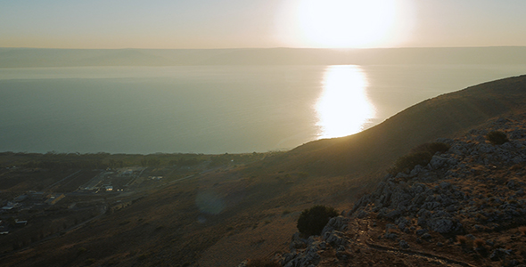 Sunrise at the Sea of Galilee