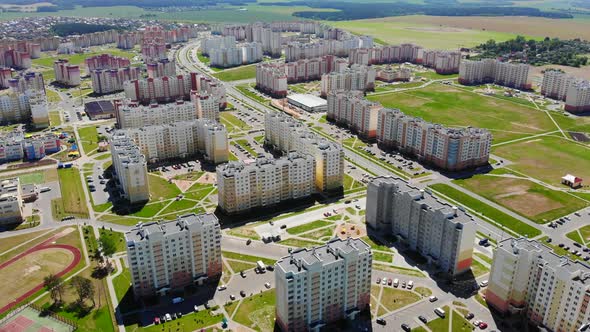 Residential New Microdistrict of the City of Grodno