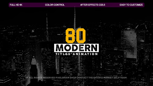 80 Modern Titles alt