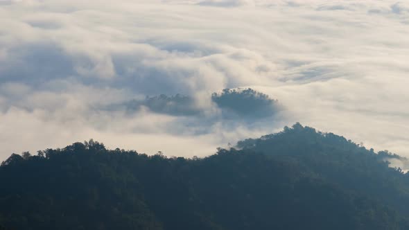 Mountain And Fog