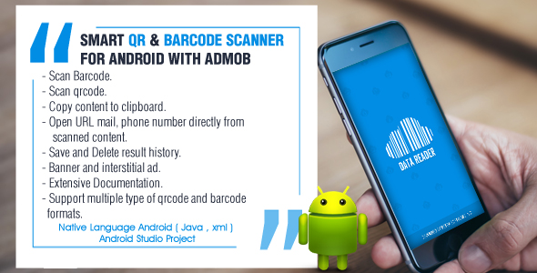 Smart QR and Barcode Scanner for Android
