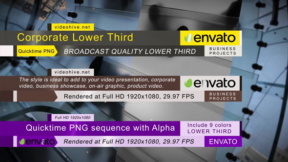 Corporate Lower Third