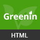 Greenin - Gardening and Landscaping HTML Template - ThemeForest Item for Sale