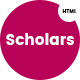 Scholars - Education, University & LMS HTML Template - ThemeForest Item for Sale