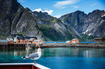  Nordland, Norway. Is known for a distinctive scenery with dramatic mountains and peaks, open sea and sheltered bays, beaches and untouched lands.
