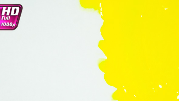 Yellow Paint Covers White alt