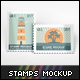 Stamps Mockup