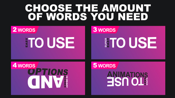 Fast Kinetic Titles alt