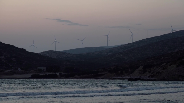 Wind Energy Near the Aegean Sea