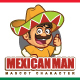 Mexican Man Mascot Character - GraphicRiver Item for Sale