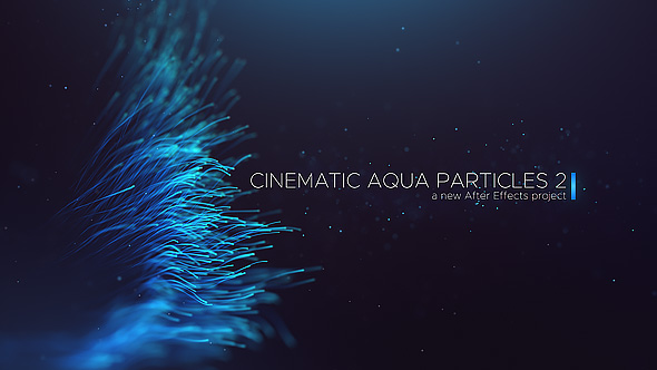 Cinematic Aqua Particles 2 alt