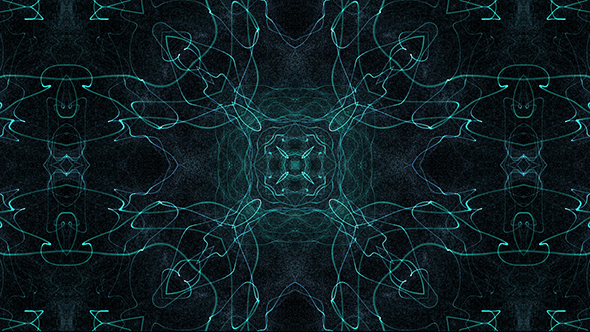 Plasma Cyan Pattern