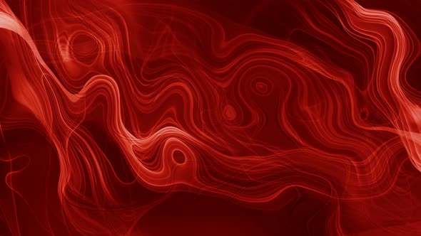 Background Red Color Line shape Wavy Liquid Animation