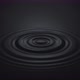 Extreme close-up water drops rippling. Slow Motion. - VideoHive Item for Sale
