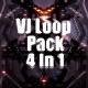 Spider Space Vj Loop Pack 4 In 1 - VideoHive Item for Sale