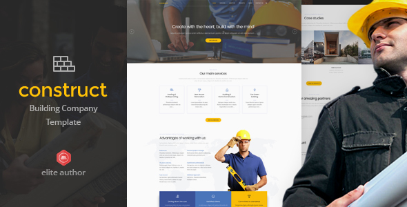 Construct - Construction & Building HTML5 Template