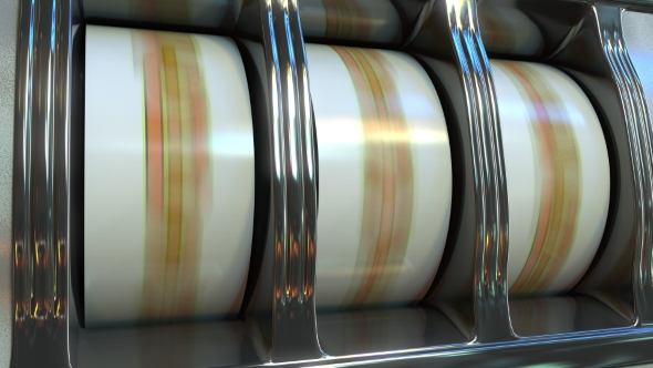 Slot Machine with Pound Sterling Currency Symbols alt