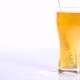 Wheat on a Glass of Beer on a White Background - VideoHive Item for Sale