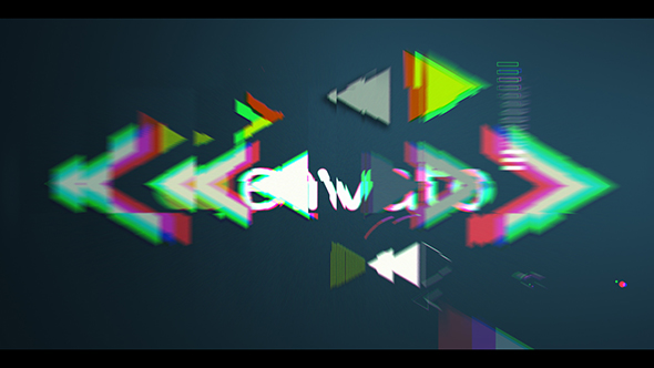 Glitch Shape Logo alt