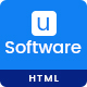 Unique: Software landing page HTML template - ThemeForest Item for Sale