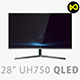 Samsung UH750 28 Inches QLED UHD Monitor - 3DOcean Item for Sale