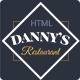 Dannys | Restaurant and Cafe HTML template - ThemeForest Item for Sale