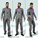 Man in Suit Animated 3D Pack - 3DOcean Item for Sale