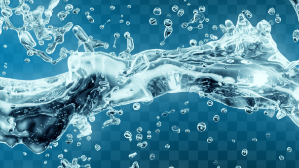 Abstract 3D Water Cool