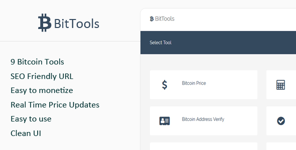 BitTools - Bitcoin Tools