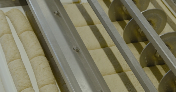 Snacks Production Dough Preparation Cutting