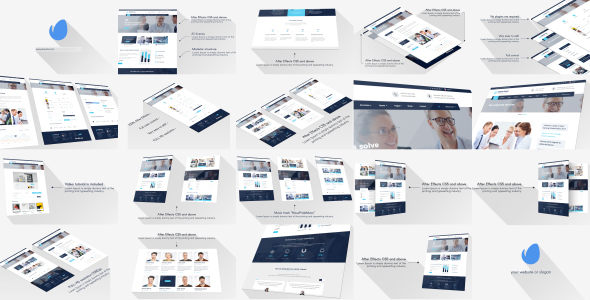 Minimal Website Presentation 3 alt