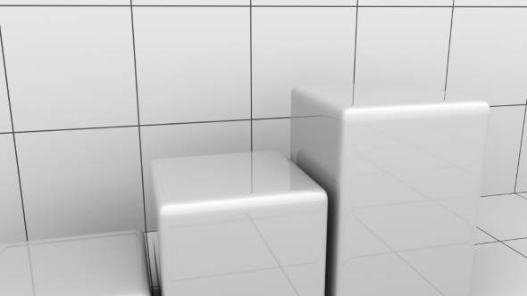 Animated Growing Chart or Grey and Blue Bar Graph alt