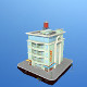 motel building low poly - 3DOcean Item for Sale
