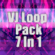 Pink Glitch Vj Loop Pack 7 In 1 - VideoHive Item for Sale