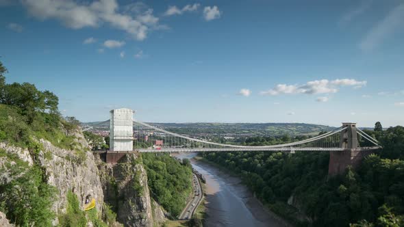 clifton suspension bridge bristol uk transport gorge nature