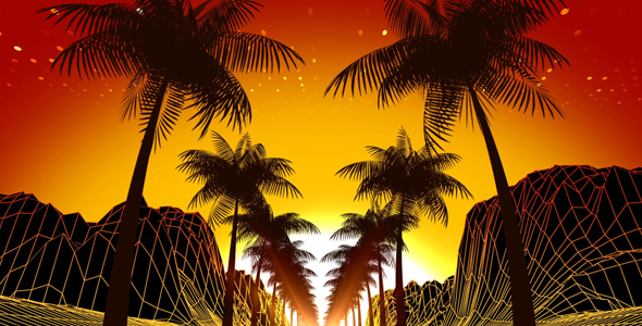 Palms Sunset