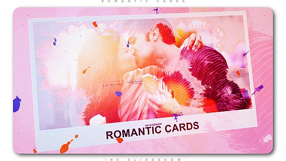 Romantic Cards Ink Slideshow alt