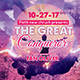 Great Conqueror Church Flyer - GraphicRiver Item for Sale
