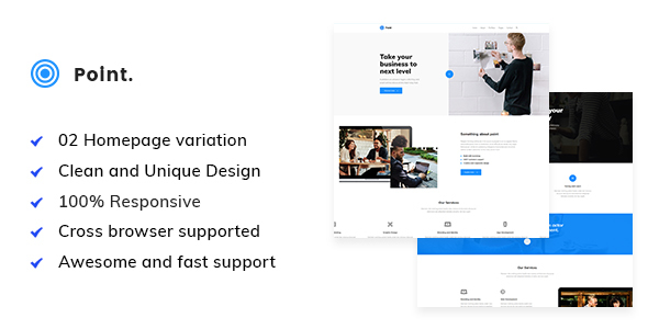 Point - Business HTML Template