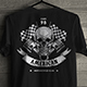 Skull T-Shirt Design for Motorcycle Club - GraphicRiver Item for Sale