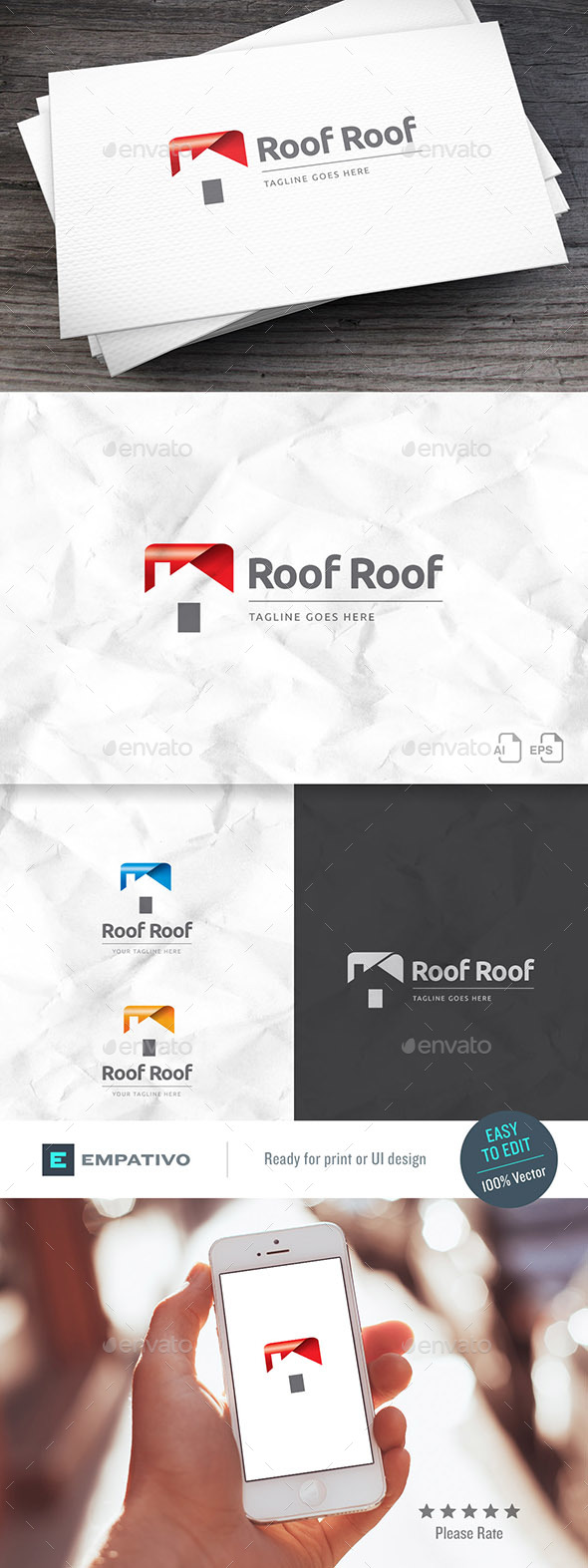 Roofroof Real Estate Logo