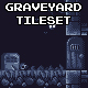 Graveyard Pixel Art Tileset - GraphicRiver Item for Sale