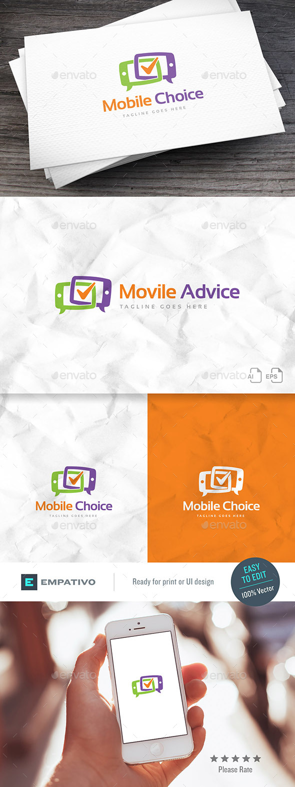 Mobile Choice Logo Template