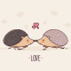 Hedgehogs in Love - GraphicRiver Item for Sale