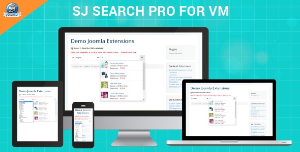 Search Pro For VirtueMart - Responsive Ajax Search Module