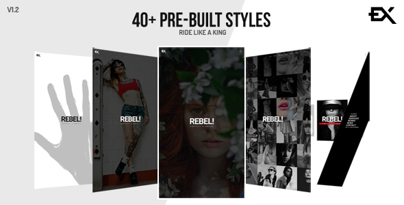 Rebel || Creative Portfolio Template