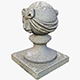 Stone Ball on Pillar - 3DOcean Item for Sale